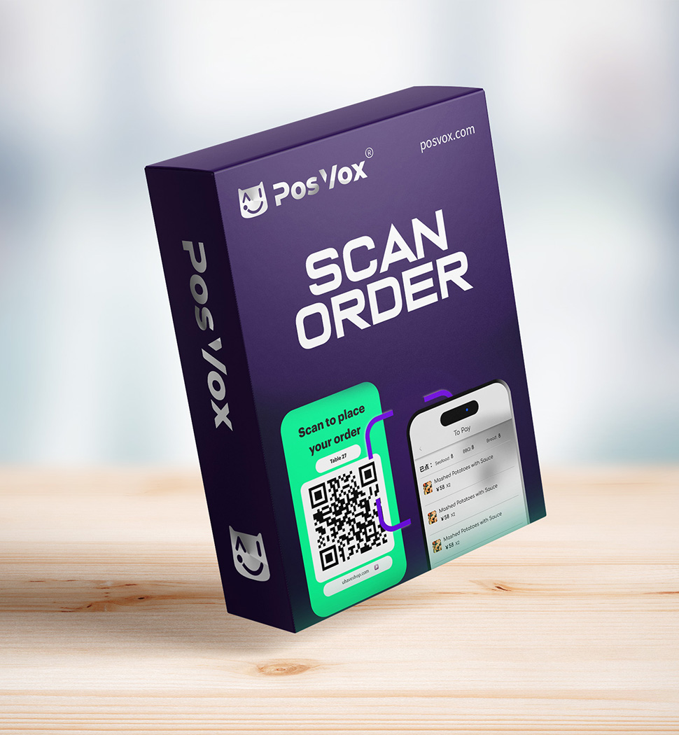 Scan ordering H5 or APP