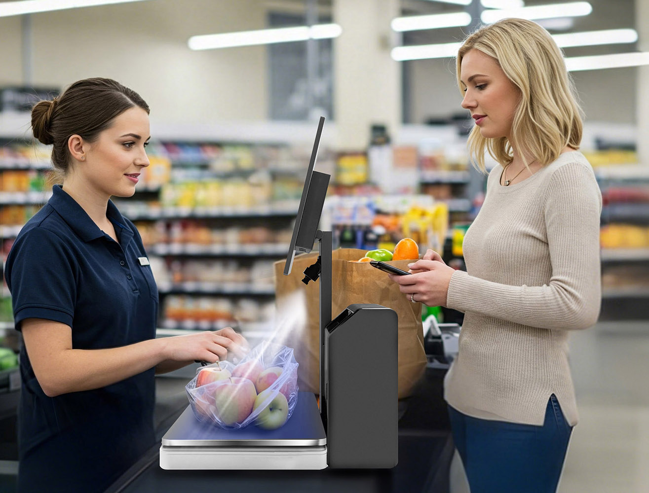 AI Scaling-lableing Machine